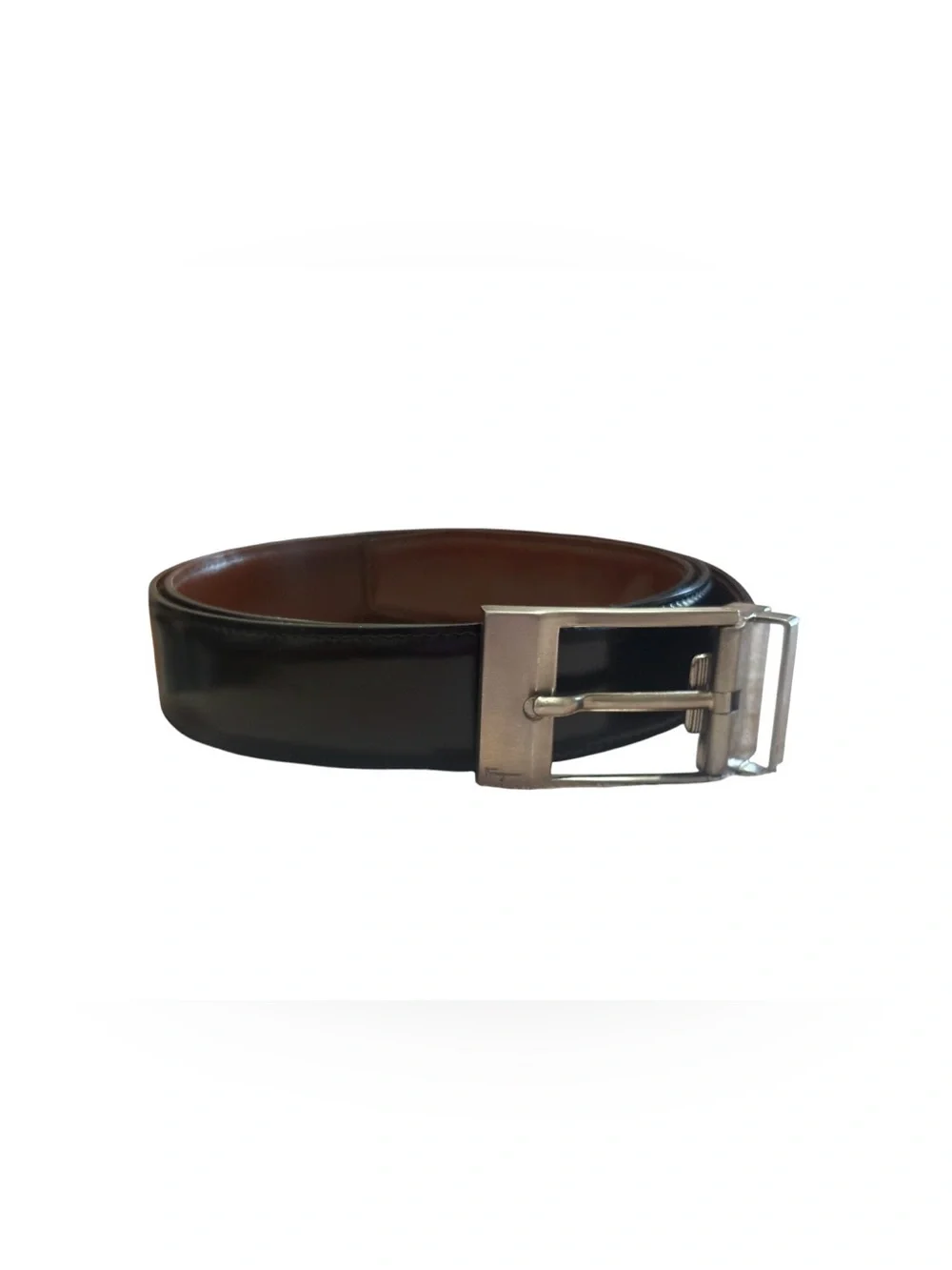 Salvatore Ferragamo smooth polished brown